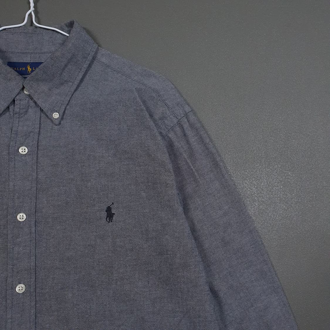 실측 XL) 폴로 랄프로렌 신형 포니 버튼다운 스트레치 옥스포드 셔츠 상품이미지2