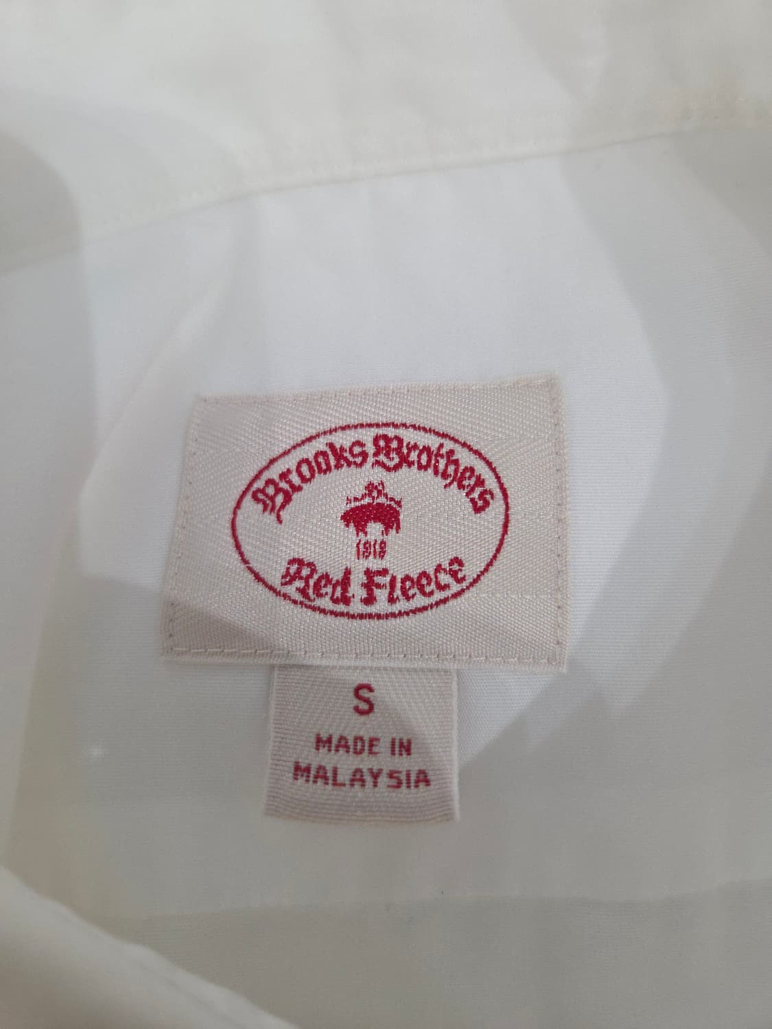 브룩스 브라더스 레드플리스 화이트 셔츠 상품이미지7