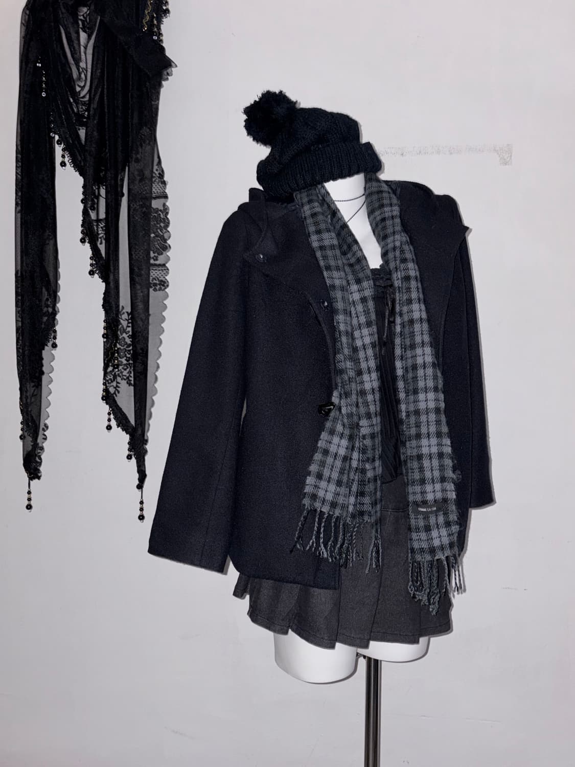 00s 하이넥 떡볶이코트 떡코 겨울 모리 상품이미지9