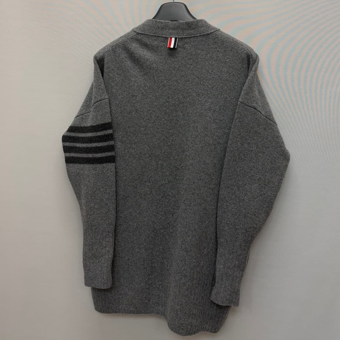 톰브라운 오버워시드 캐시미어 사선완장 가디건 ( 여성 오버핏 ) 상품이미지5