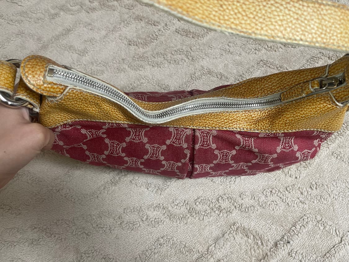 셀린느 데님 호보백 숄더백 트리오페 마카담 가방 상품이미지5