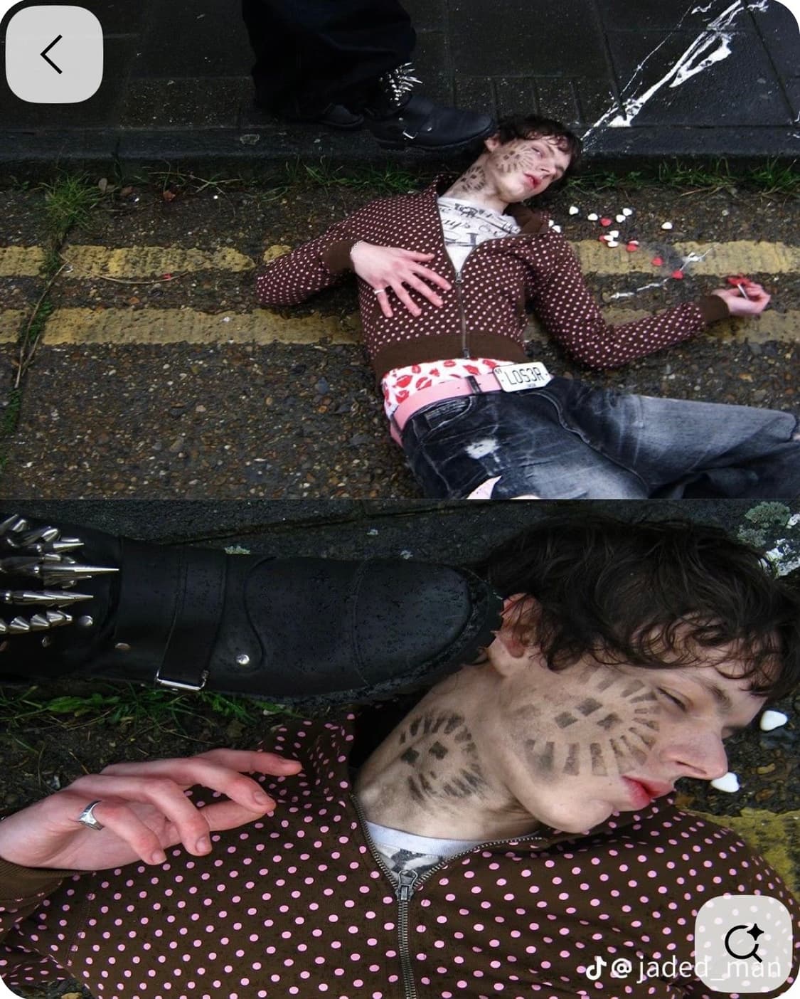 제이디드런던 후드집업 S 상품이미지2