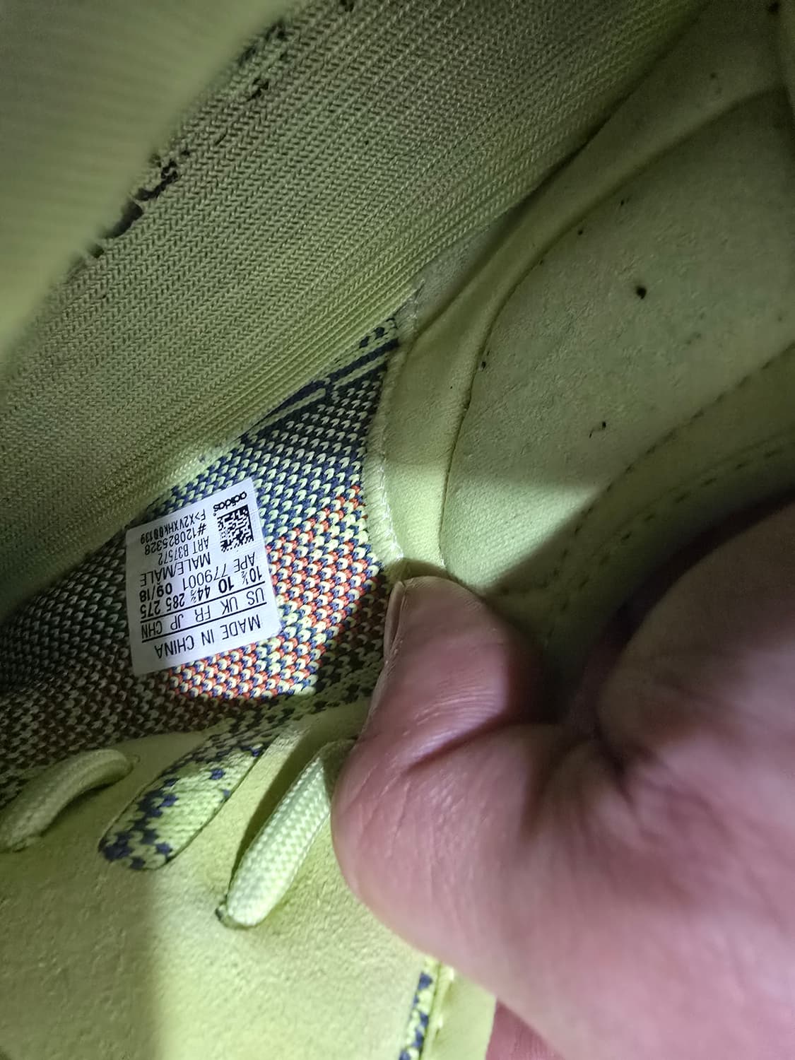 이지부스트 350 예브라 285 상품이미지5