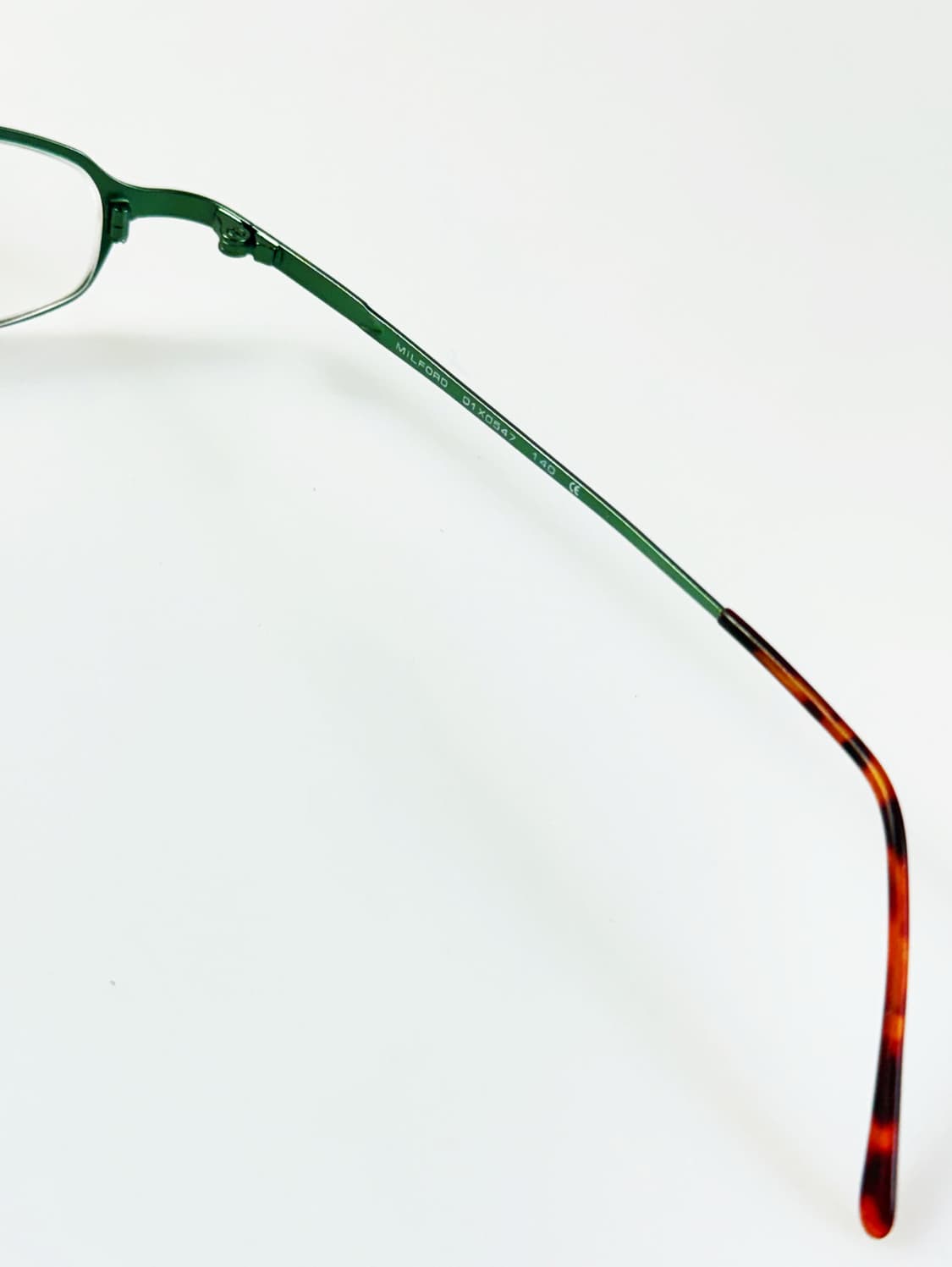 CHEVIGNON LUNETTES 그린 메탈 스퀘어 빈티지 안경 상품이미지6