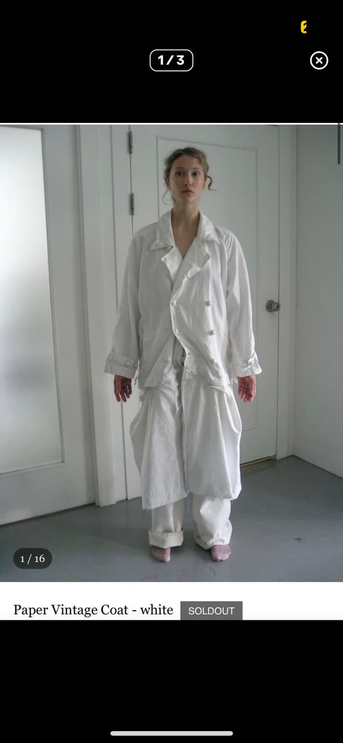 구함))에옹쓰 페이퍼 코트 상품이미지1