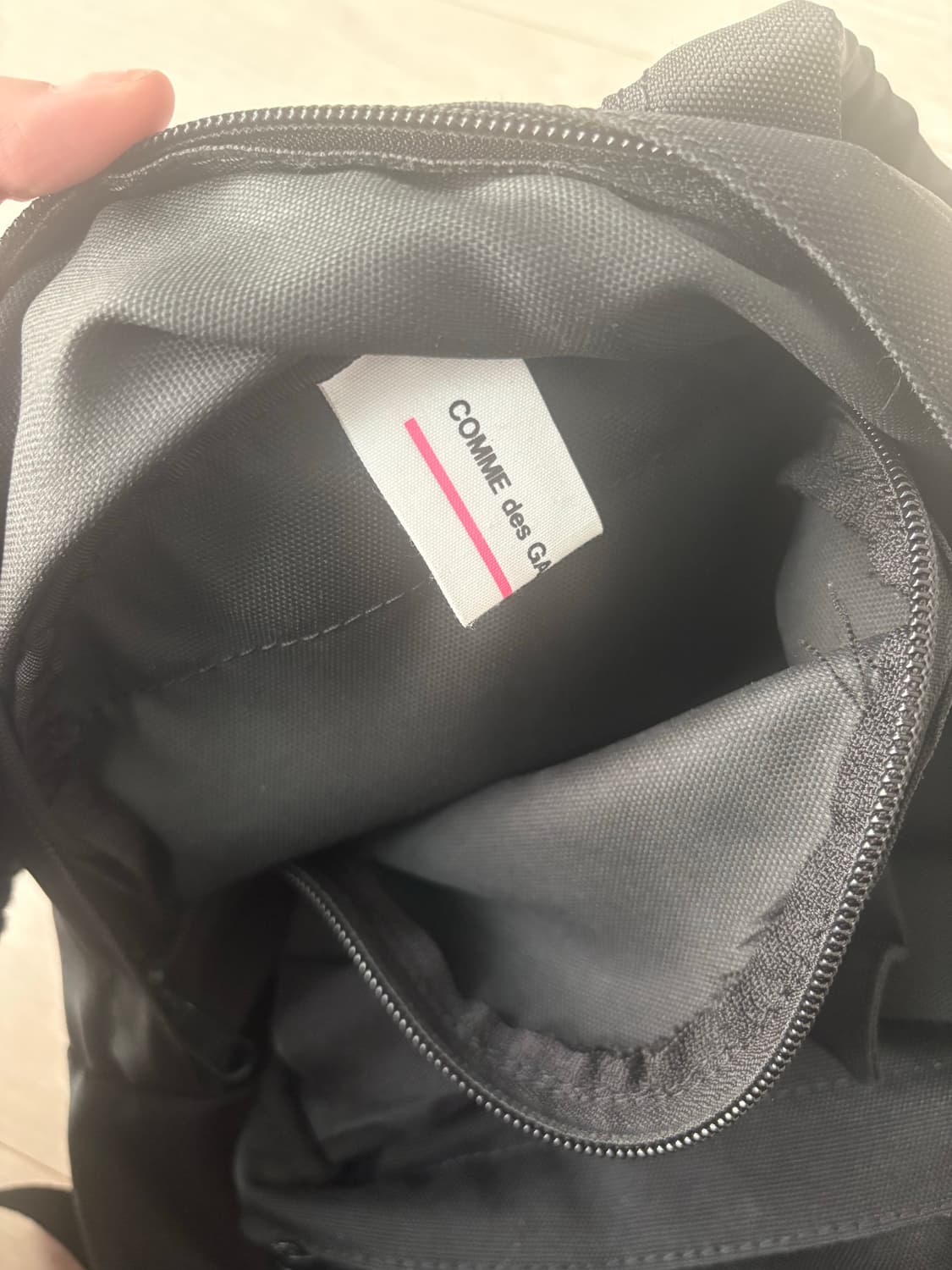 오늘만20 꼼데가르송 걸 리본백팩가방 commedesgarcons 상품이미지3