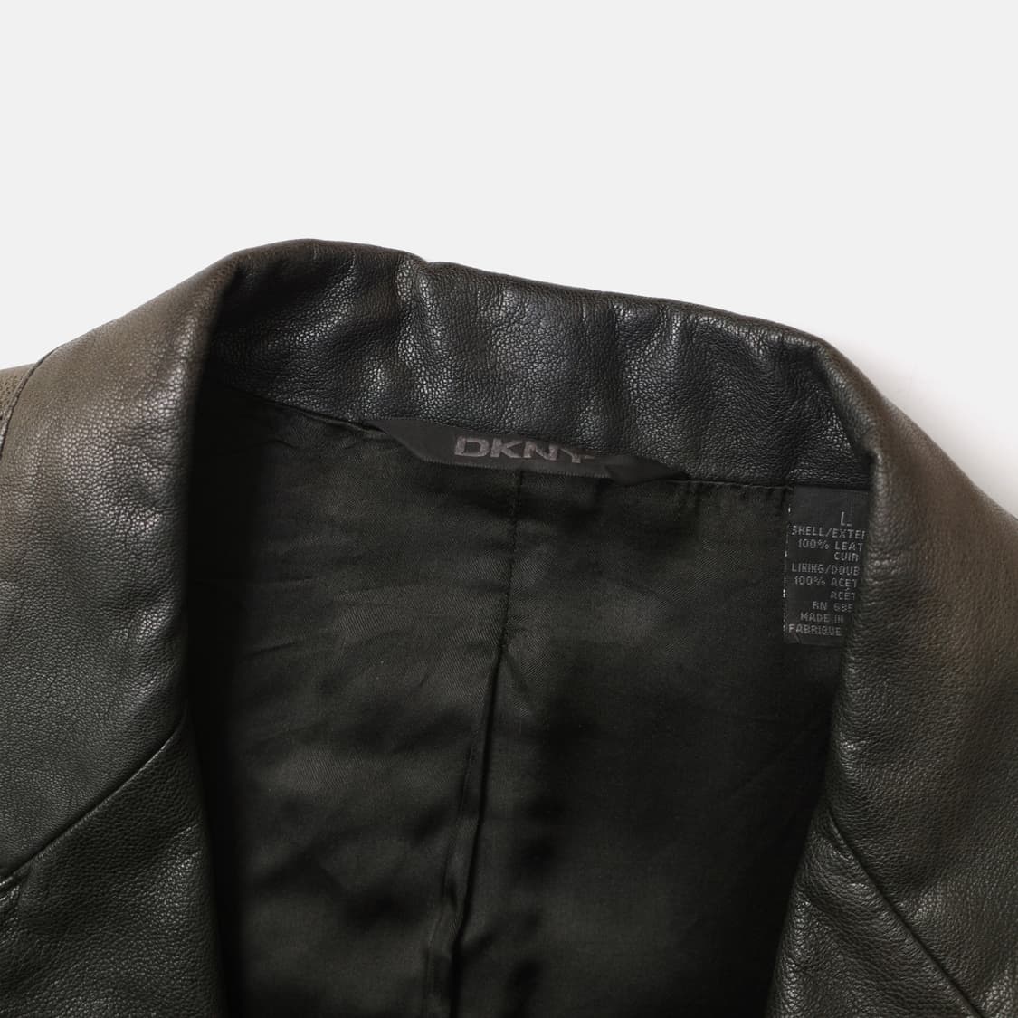 2000's DKNY Faded Goat Leather Jacket 상품이미지6