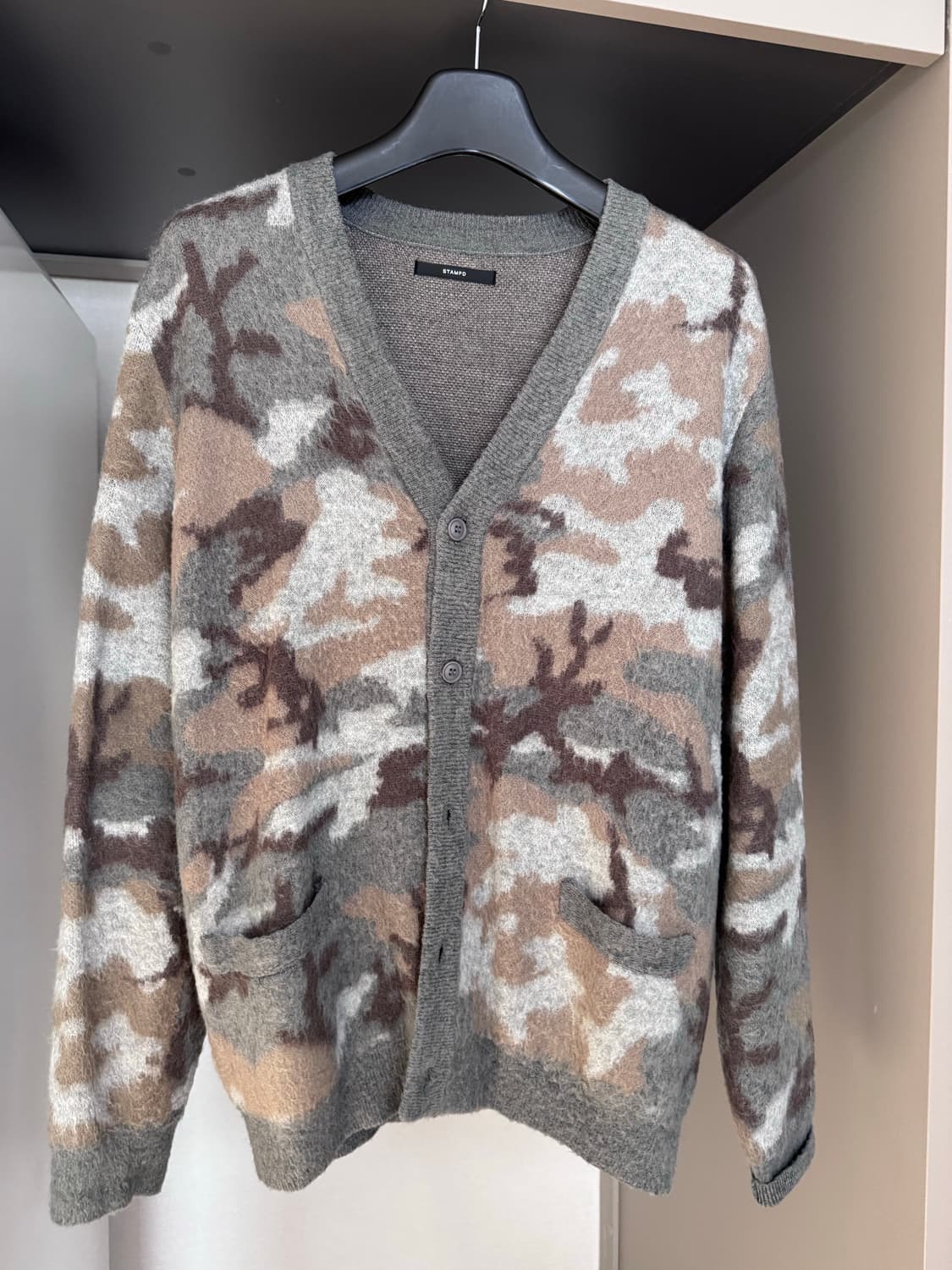 스템피디 카모 가디건 상품이미지1