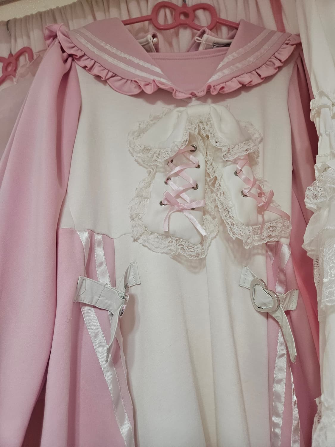 앙크루즈 원피스 헤이세이 양지뢰 양산형 로리타 슈슈체리 상품이미지1