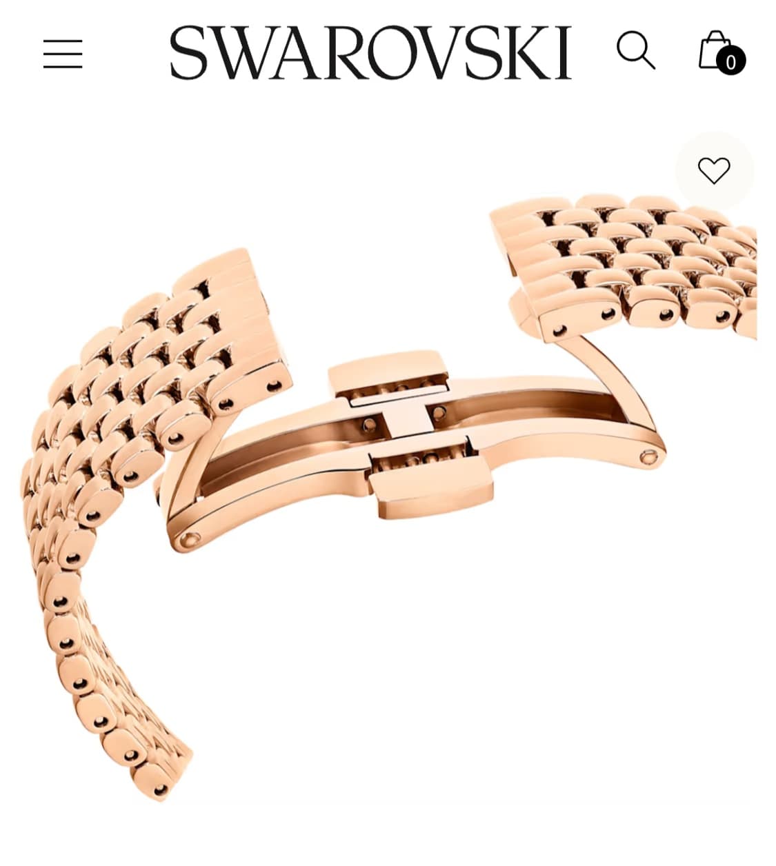 정가58만~새제품)스와로브스키 매트릭스 시계 정품 상품이미지6