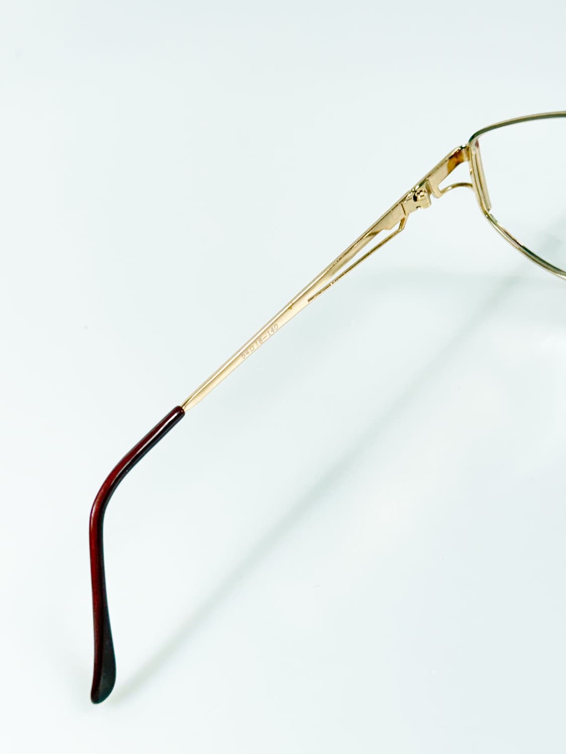 90s 유로피안 골드 레오파드 에비에이터 프레임 빈티지 안경 상품이미지7