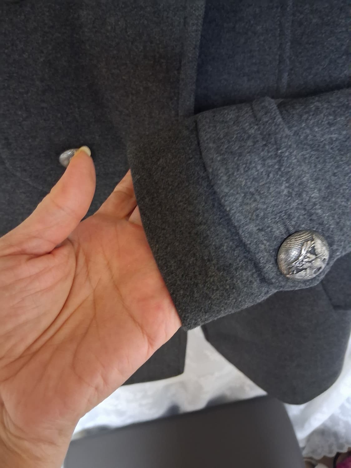 시스템옴므남성울코트 상품이미지3