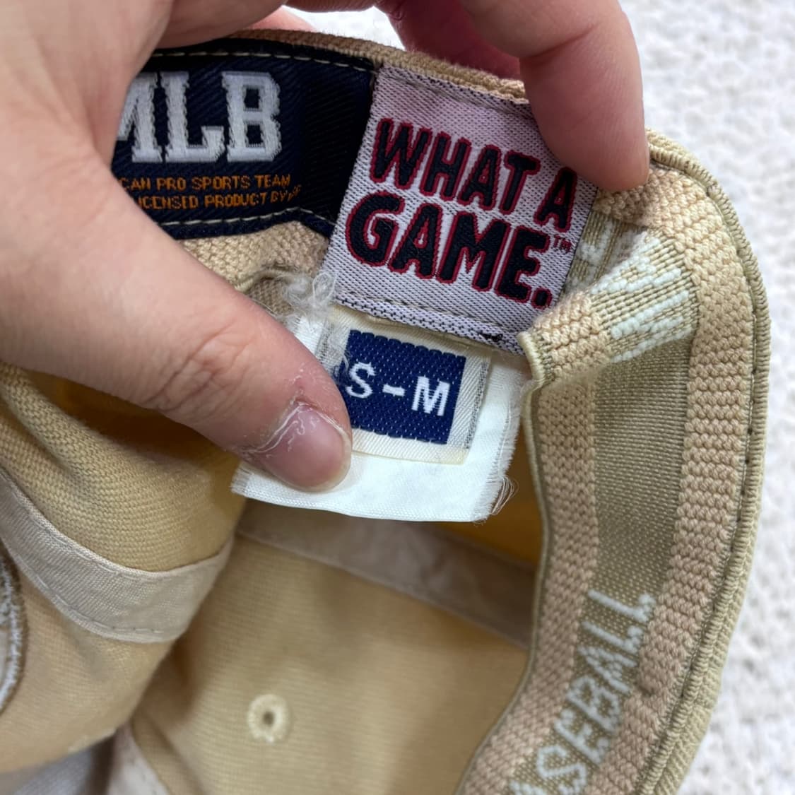 S-M MLB 뉴욕양키스 로고 볼캡 0423E 상품이미지7