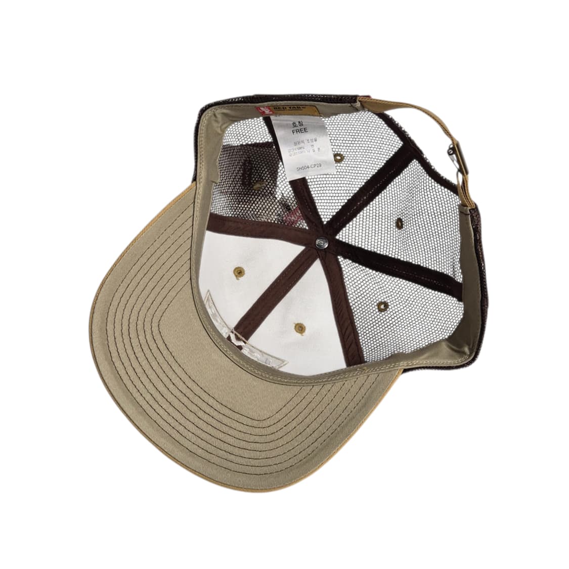 Levi's) 데드스탁 리바이스 배트윙 로고 트러커햇 브라운/베이지 상품이미지5