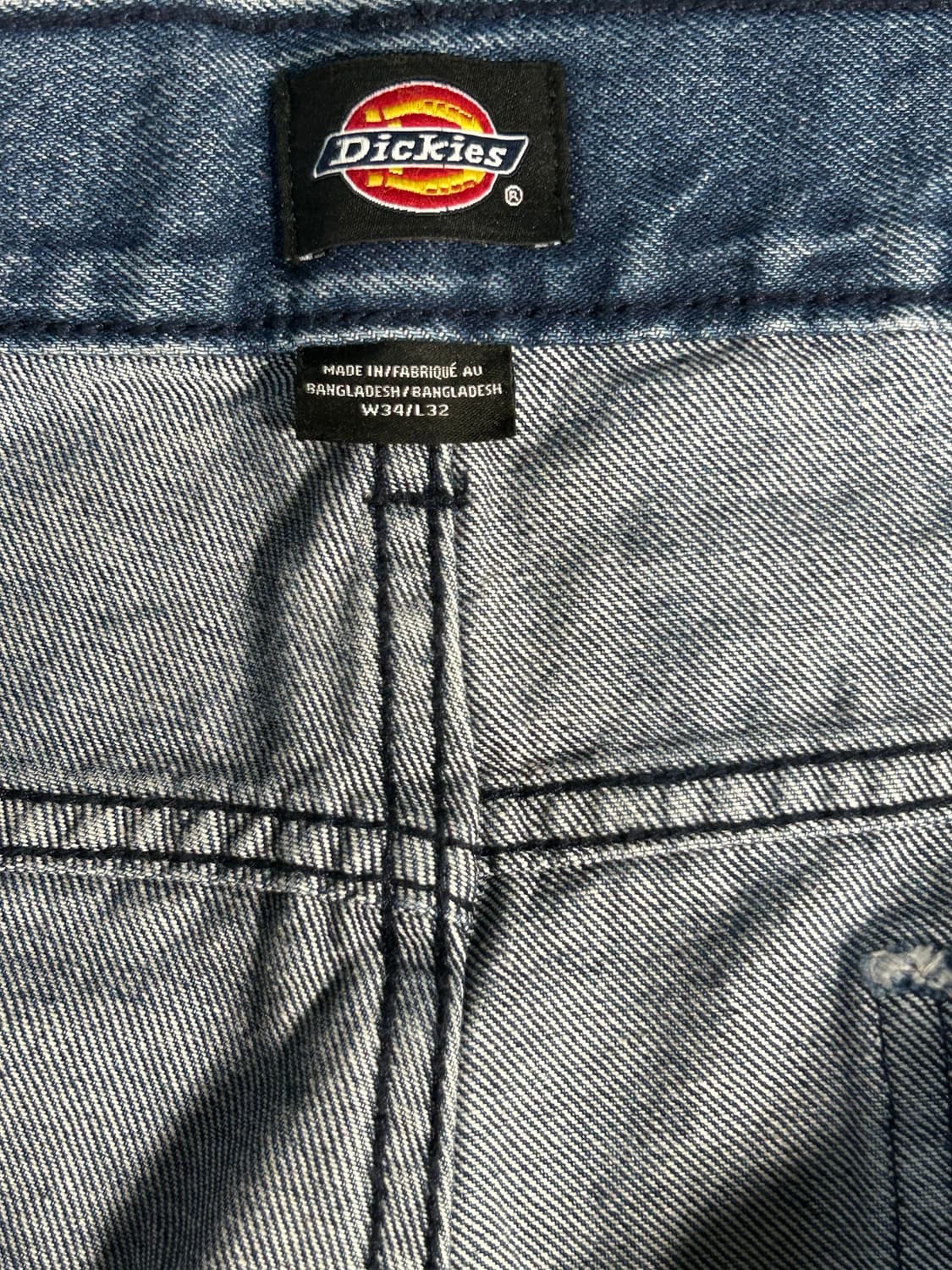 디키즈 더블니 데님 85283 루즈핏 데님팬츠 34 상품이미지6