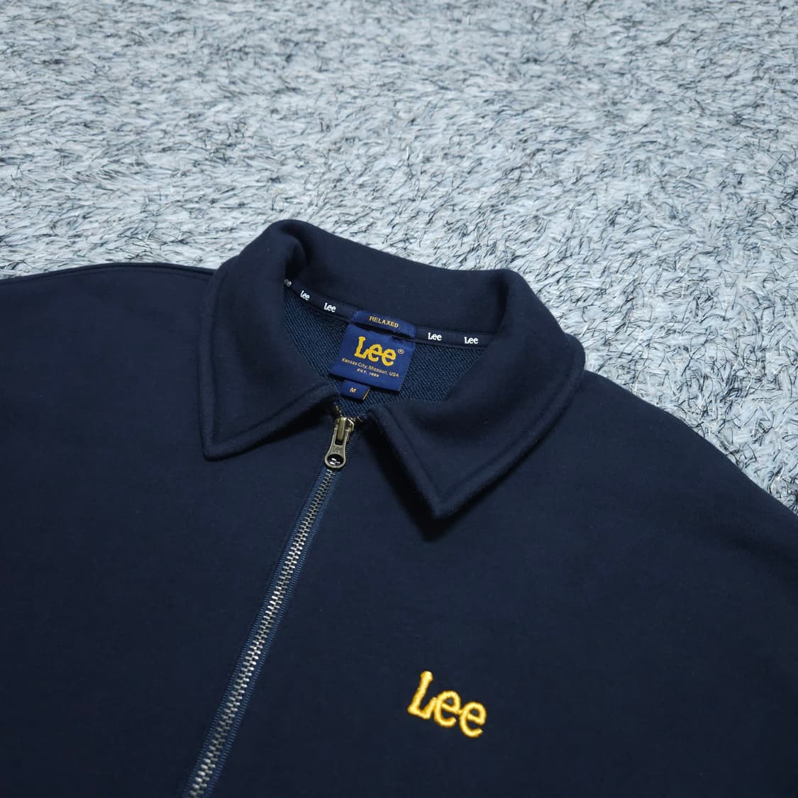 Lee) M 남자 반집업카라티 하프집업맨투맨 / 왕눈이샵 상품이미지4