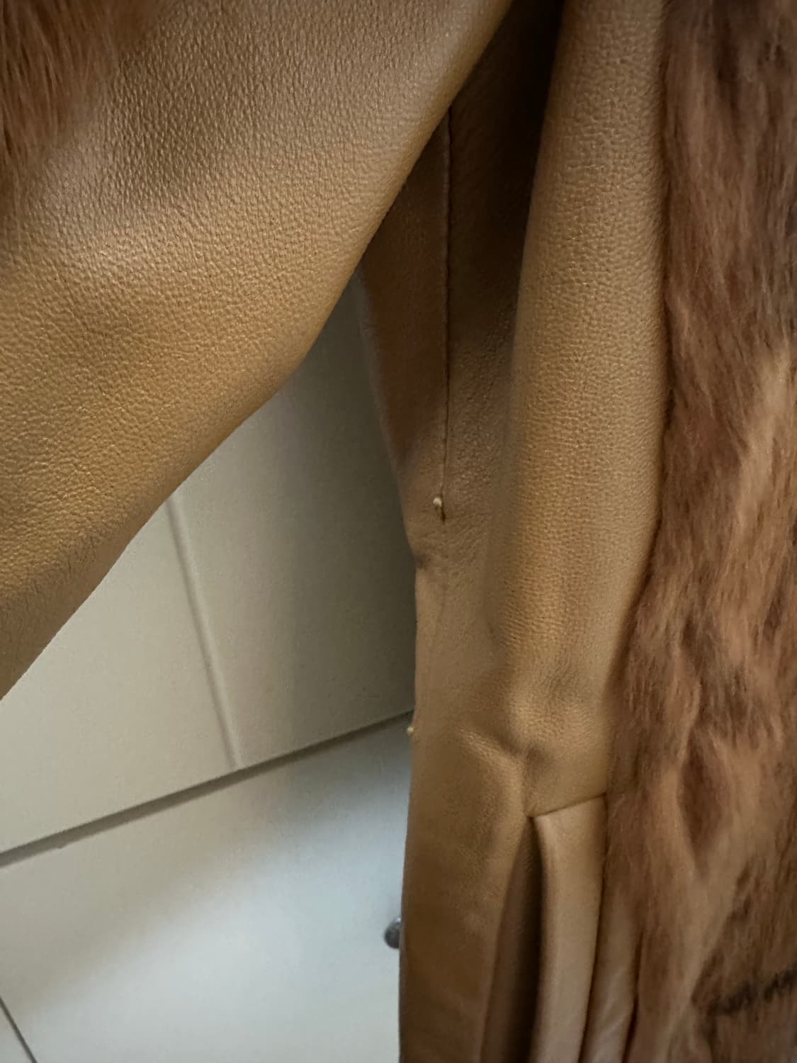 양가죽 토끼퍼 자켓 상품이미지10