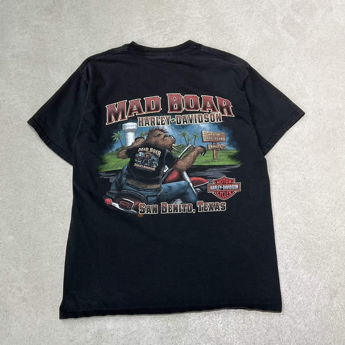 할리 데이비슨 프린팅 반팔티 s09957 상품이미지2