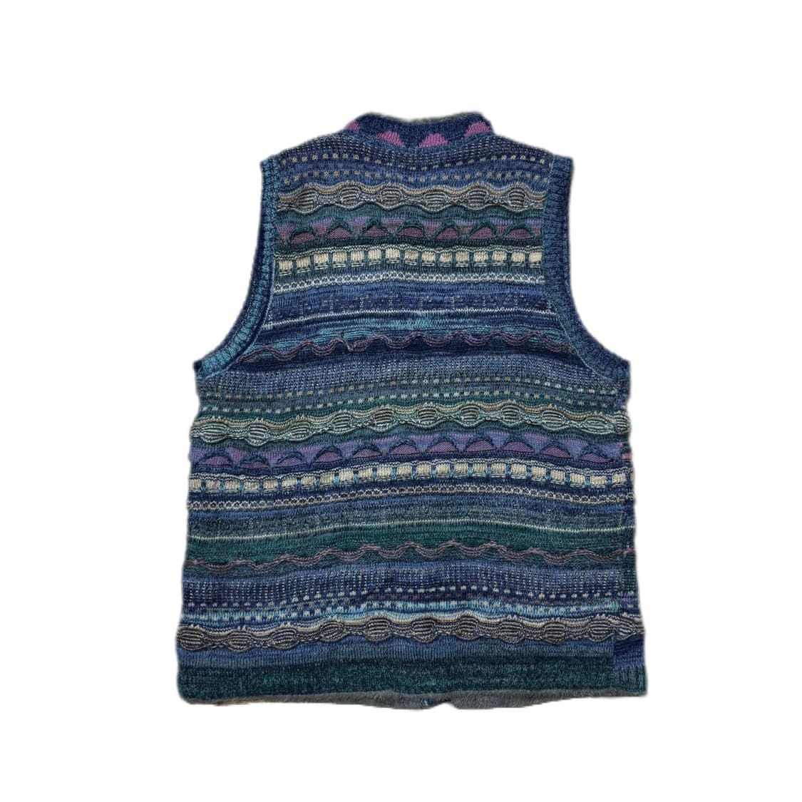 Vintage 3D Cable Knit Vest  상품이미지3