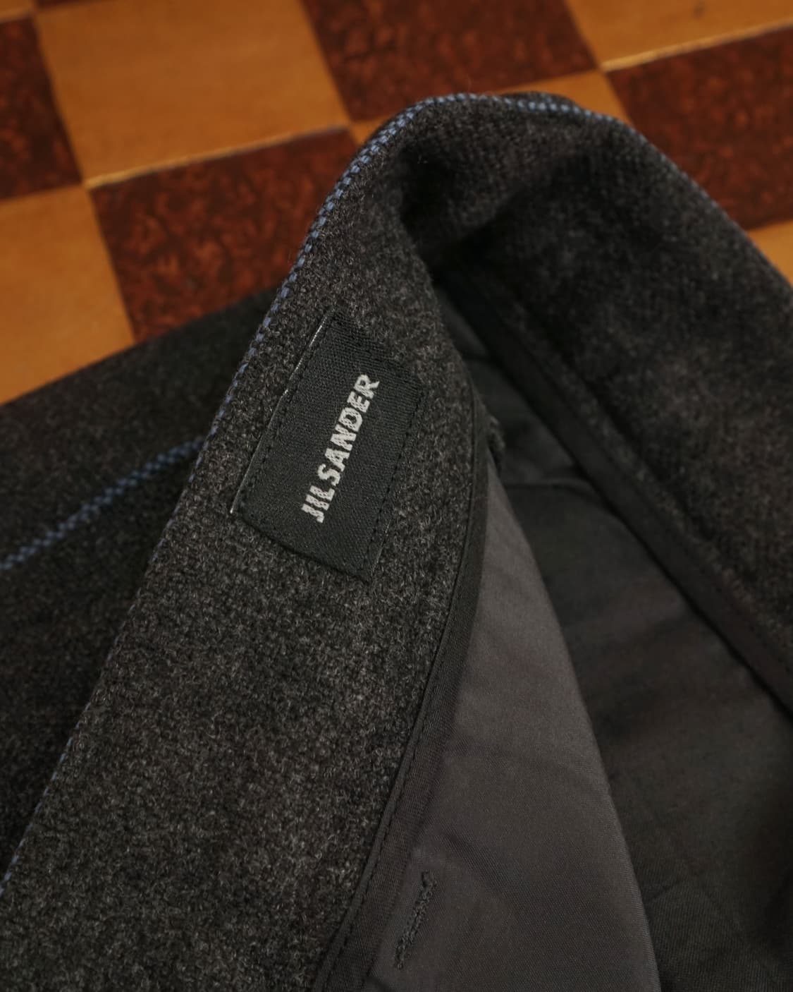 JIL SANDER 질샌더 울 스트라이프 팬츠 #55 상품이미지6