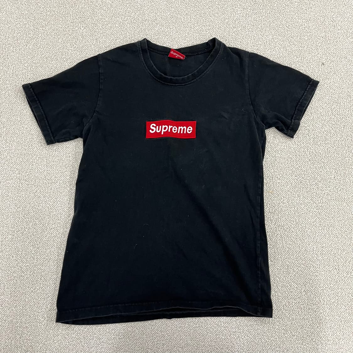 M 빈티지 블랙 반팔 티셔츠 0203M1 상품이미지1