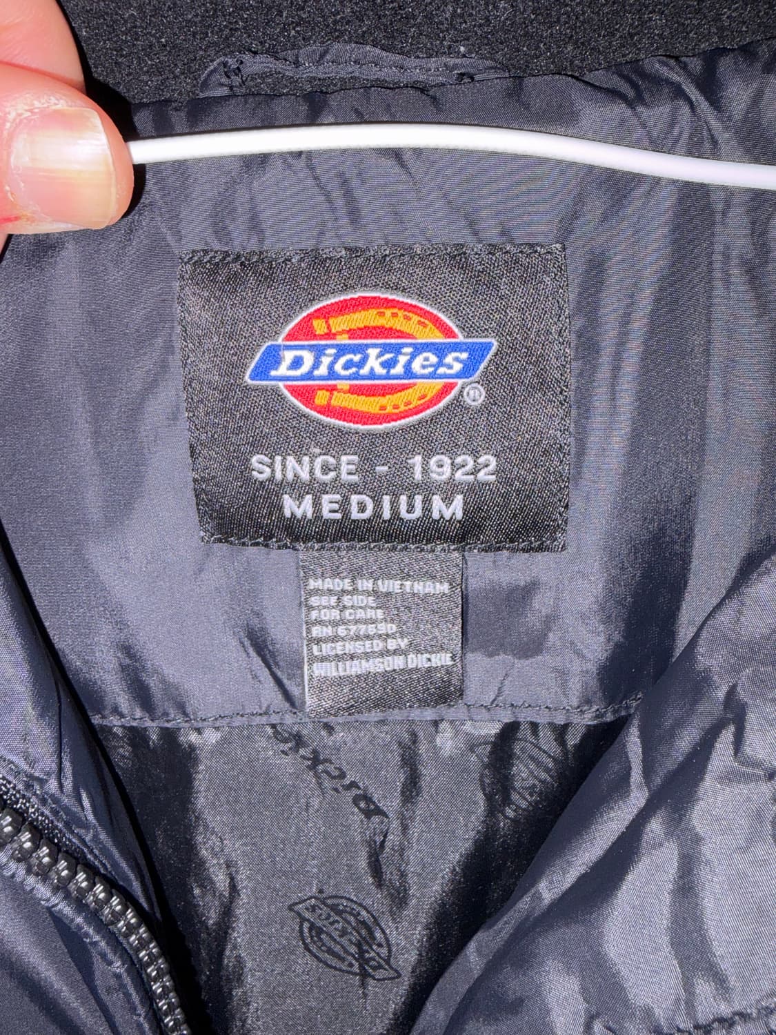 디키즈 블랙 경량 패딩 상품이미지3