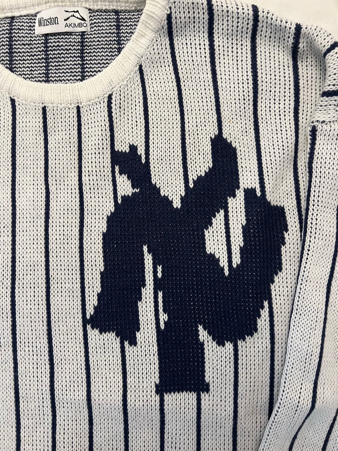 아킴보 클럽 윈스턴 콜라보 뉴욕 니트 L 상품이미지2