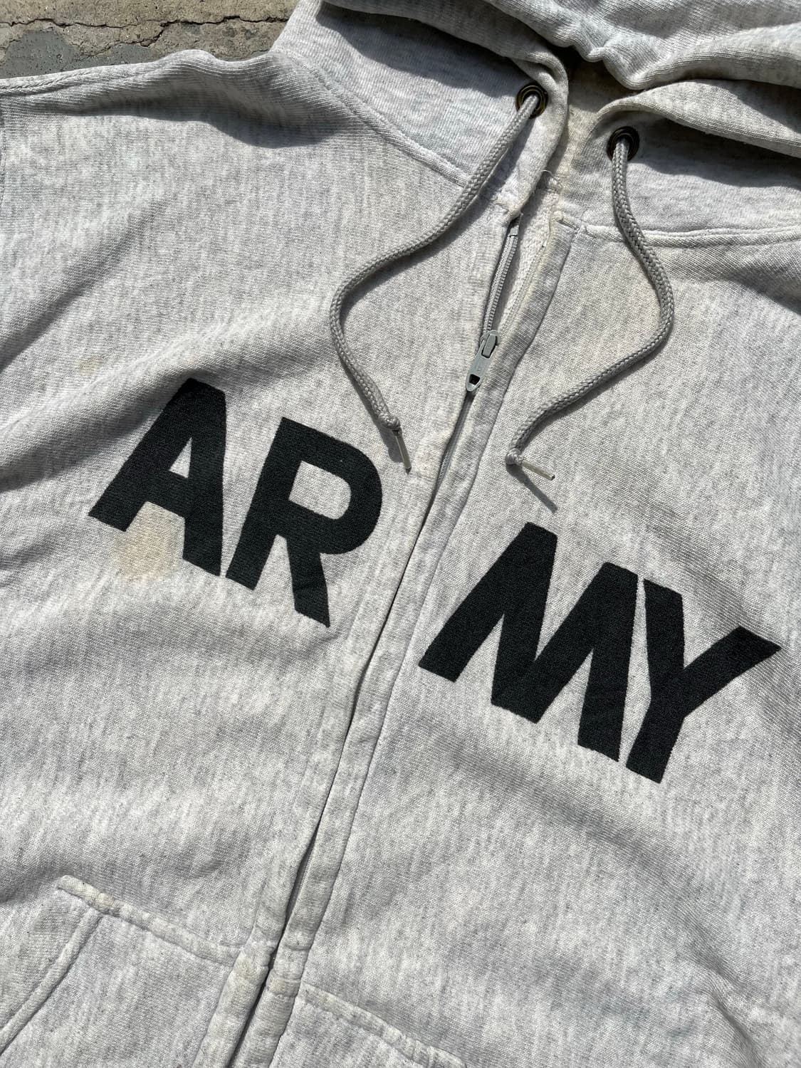 1990s US ARMY Hooded Zip Up 상품이미지5