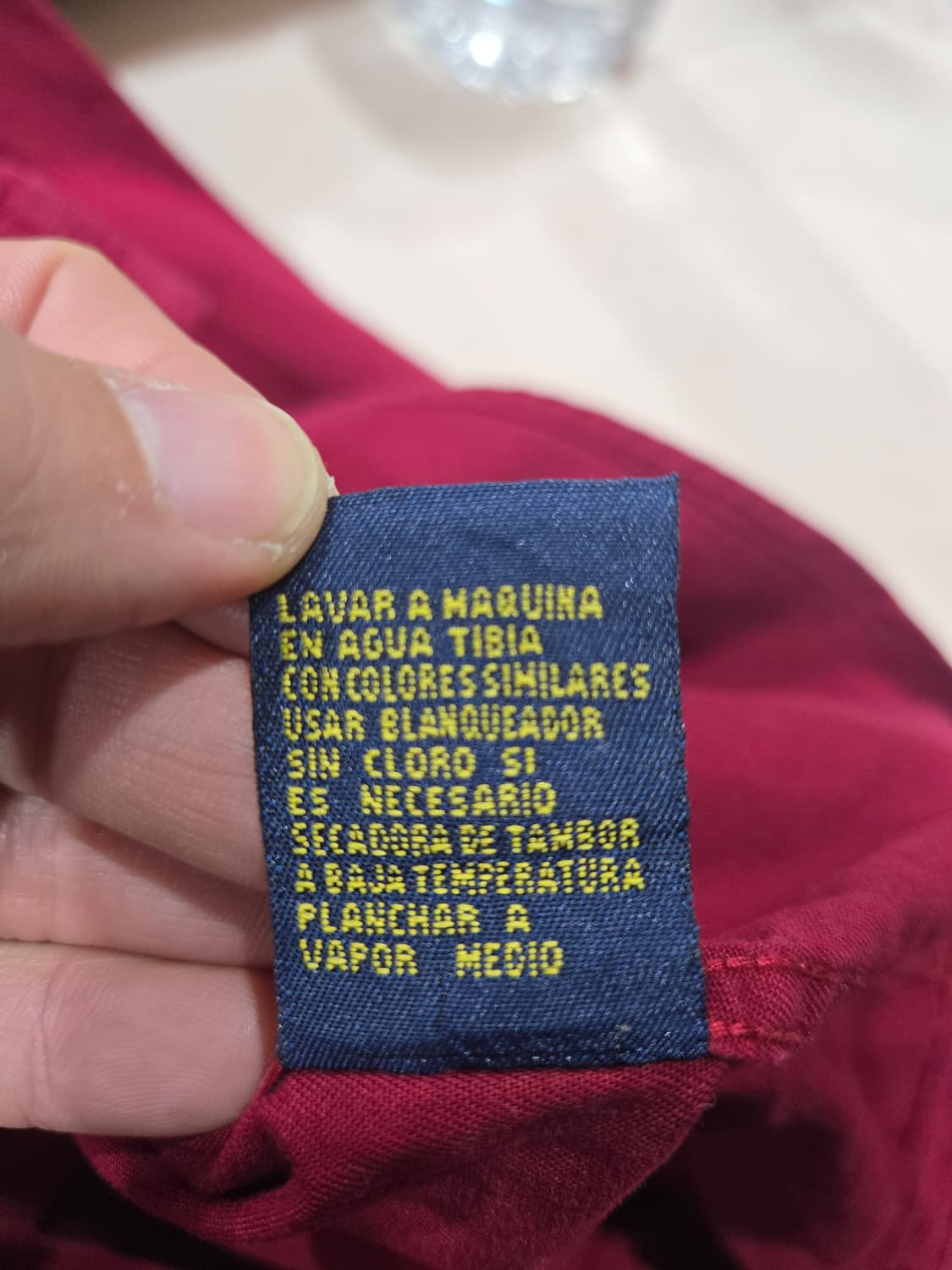 칼하트 옥스포드 긴팔 셔츠 버건디 상품이미지7