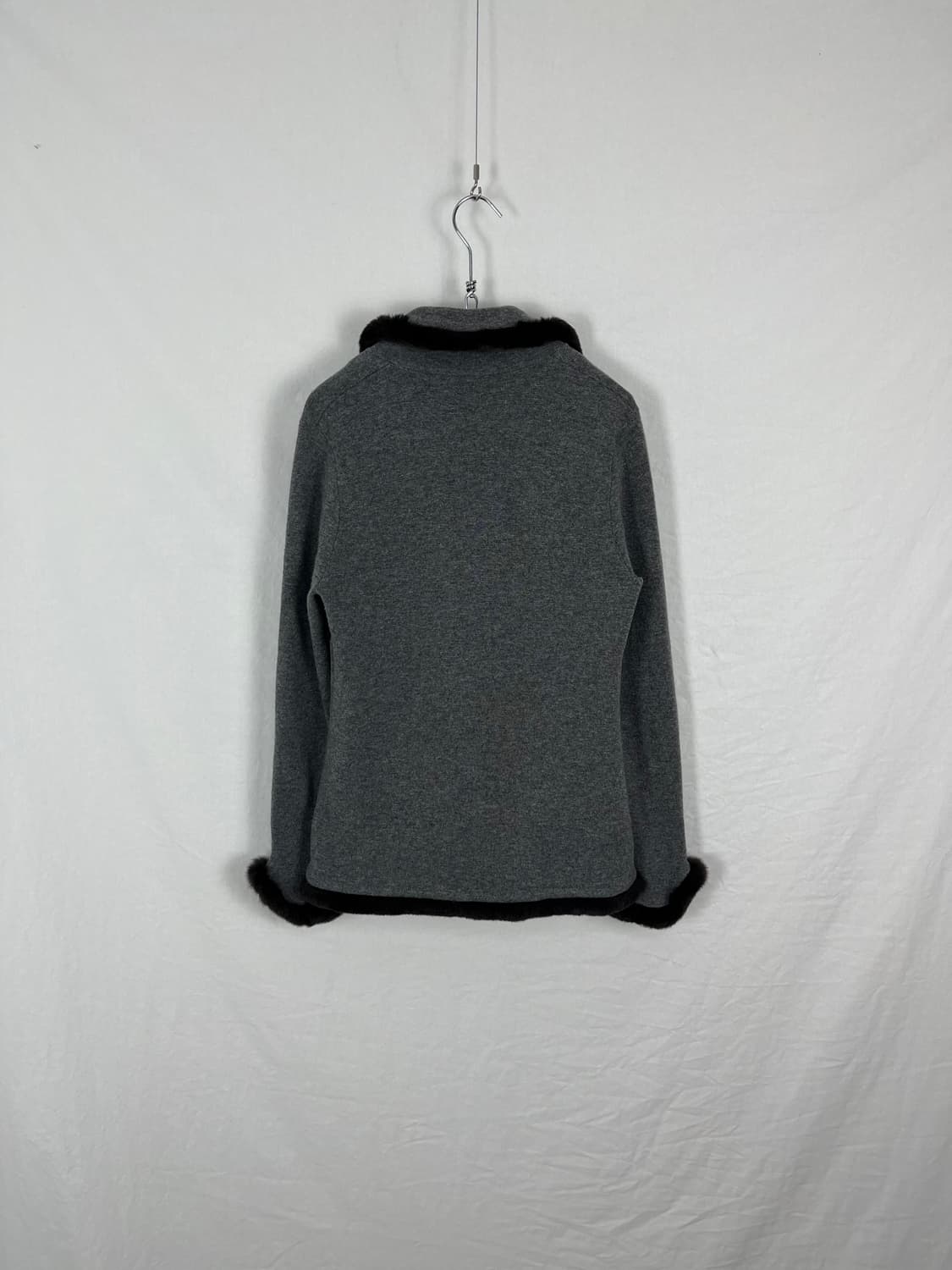 Vintage 캐시미어 혼방 토끼털 가디건 상품이미지7