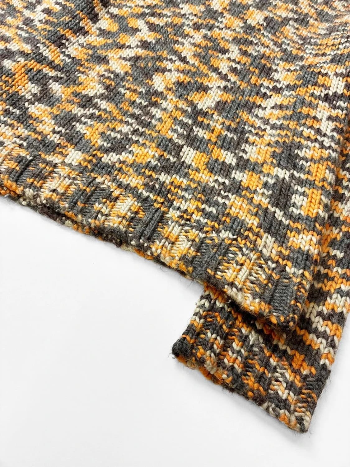 버버리 00s 블랙 라벨 패턴 폴라 니트 PN5107 상품이미지3