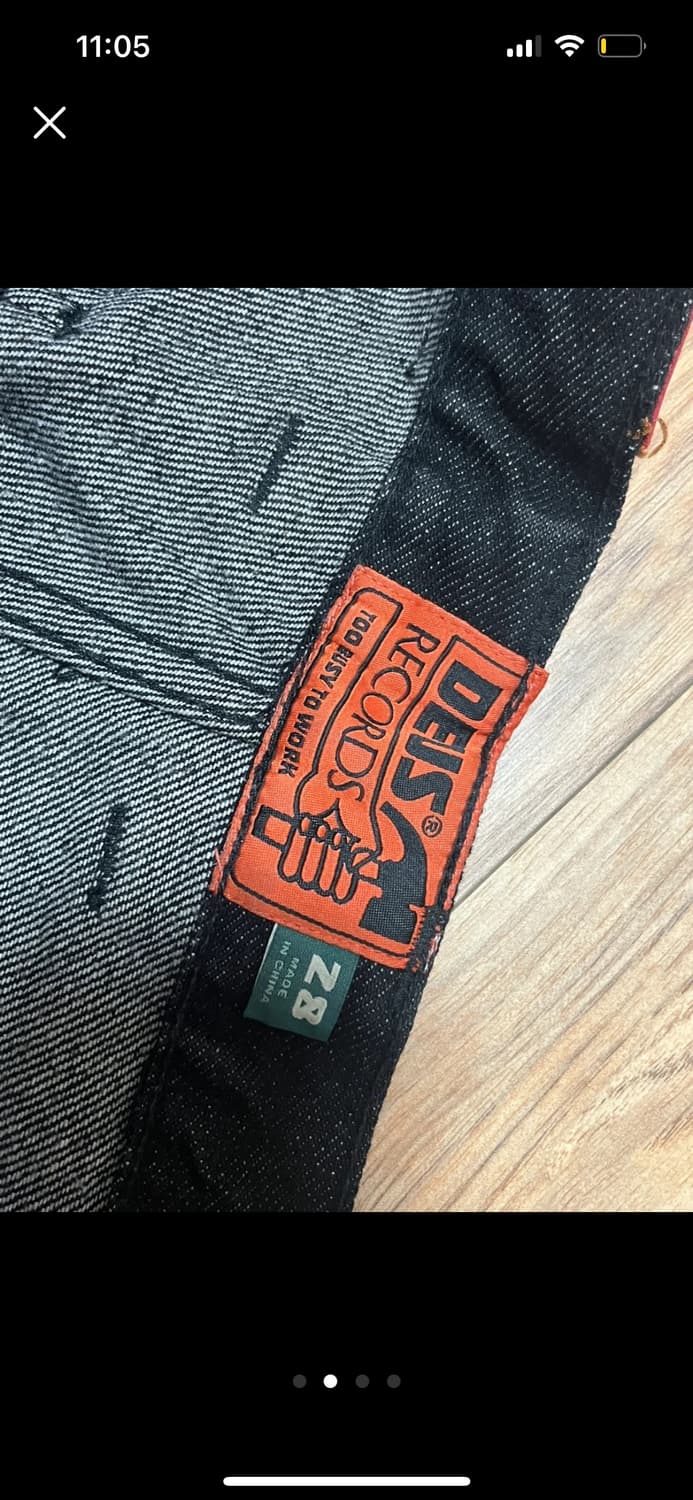 데우스 흑청데님 상품이미지2