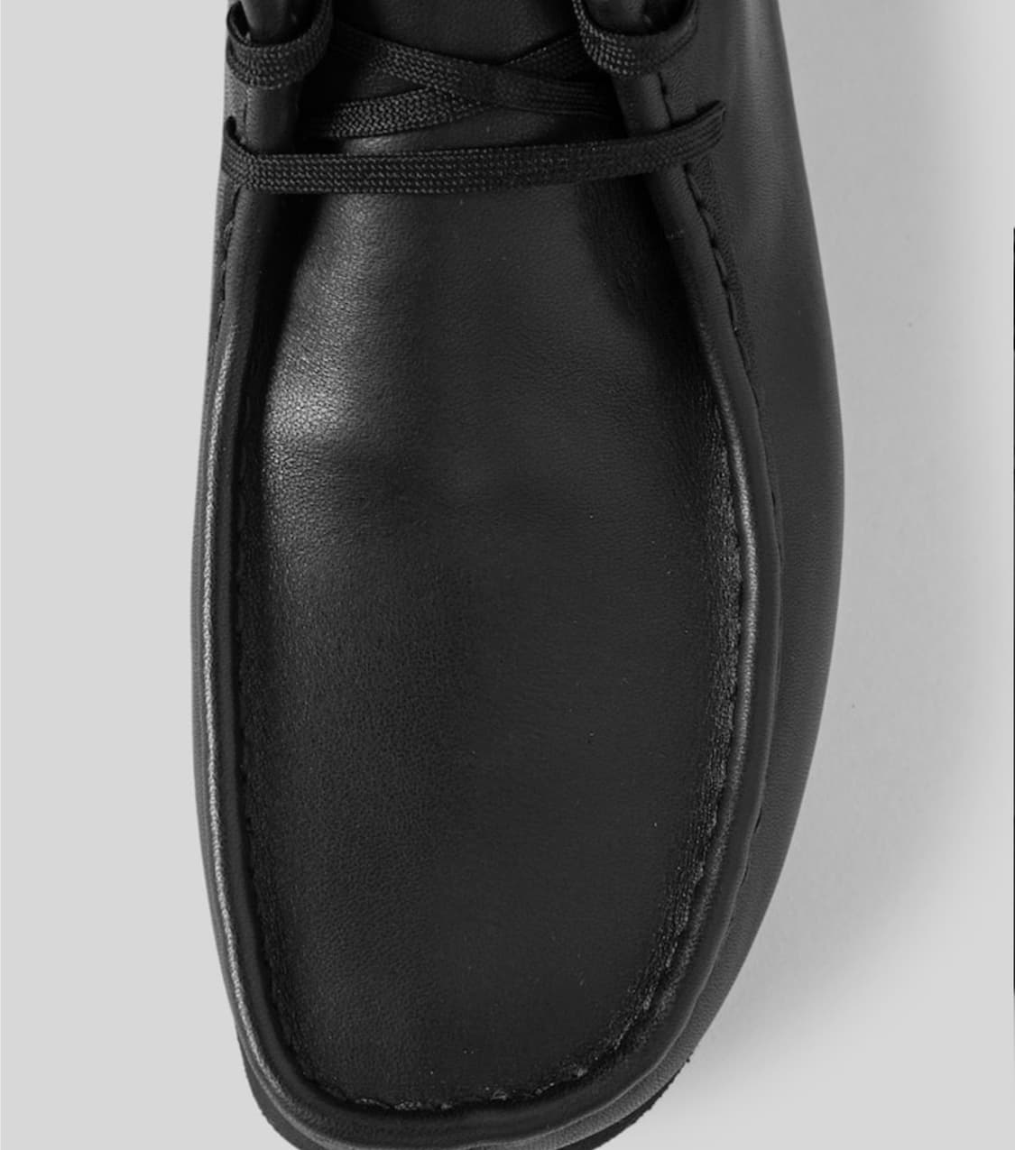 (새상품)[280] 클락스 왈라비 GTX 블랙 레더 상품이미지3