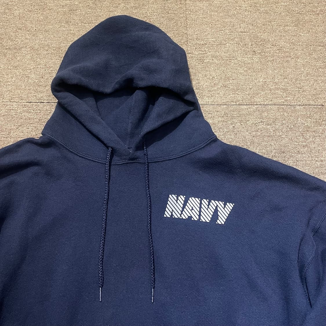 (XL) USA Soffe NAVY 밀리터리 미해군 후드티 상품이미지3