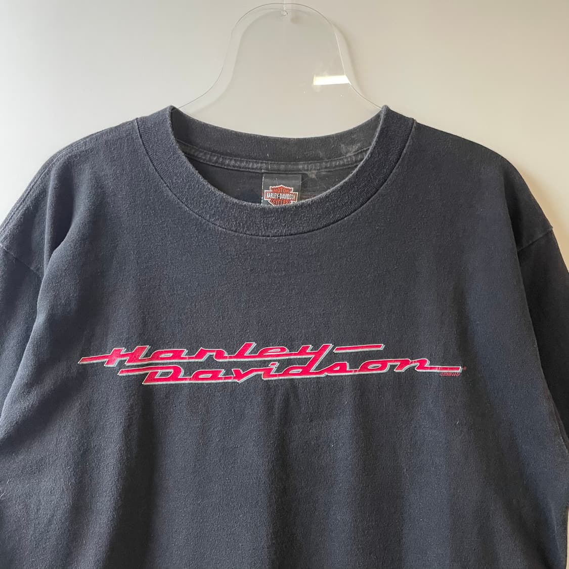 할리 데이비슨 프린팅 반팔 티셔츠 USA 상품이미지2
