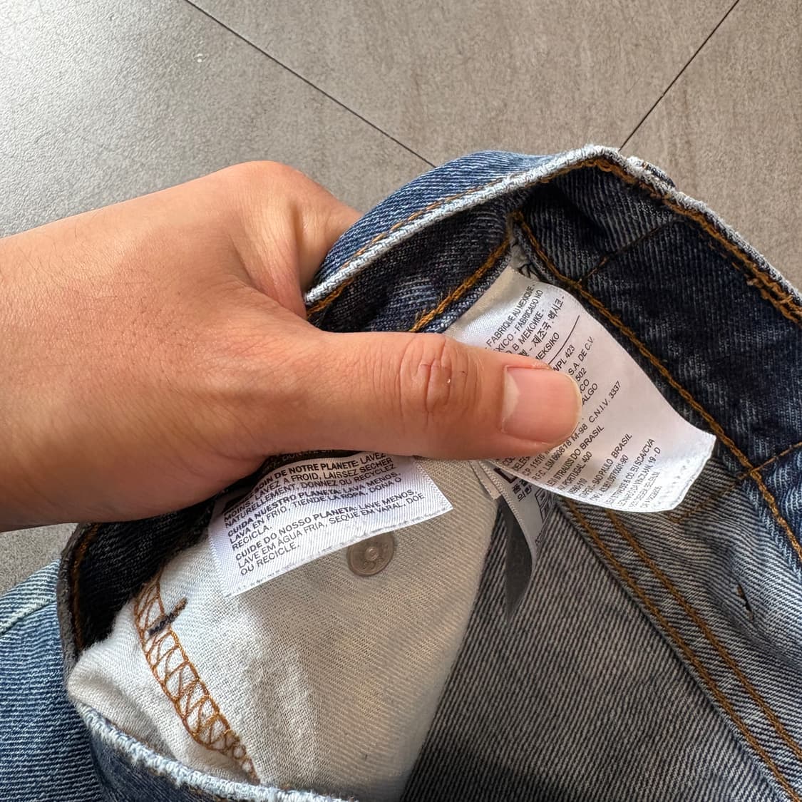 리바이스 정품 517 데님 바지 팬츠 상품이미지5