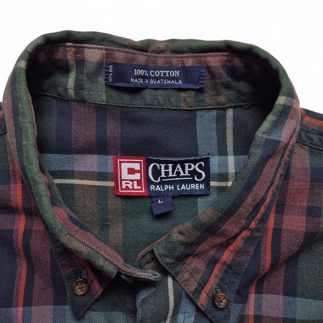 [L] 챕스 랄프로렌 체크셔츠 상품이미지5