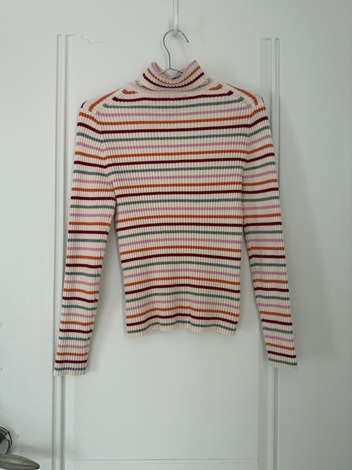 일본빈티지 Gap 멀티 스트라이프 터틀넥 상품이미지9