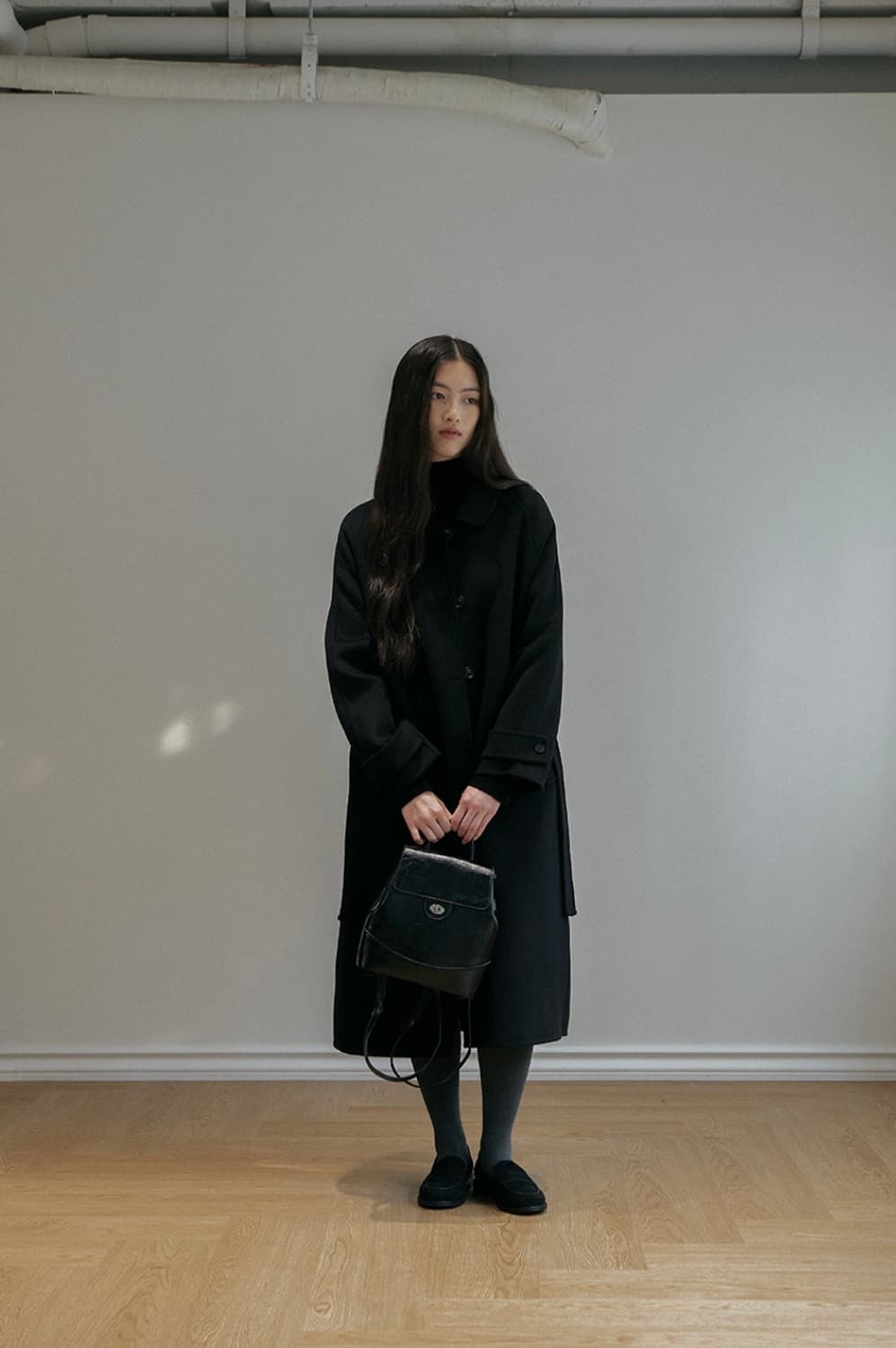 라미네즈 샐리 미니 백팩 블랙색상 상품이미지7