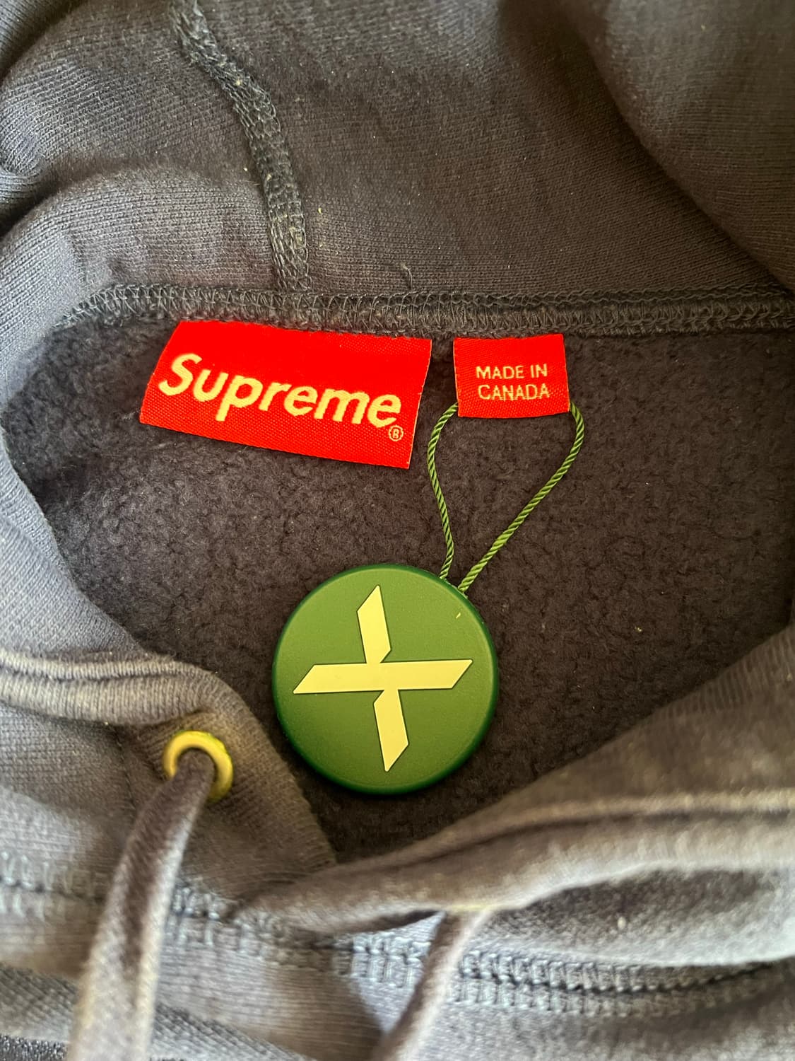 슈프림 박스로고 후드 워시 네이비 라지 판매 합니다ㅏㅐ 상품이미지3