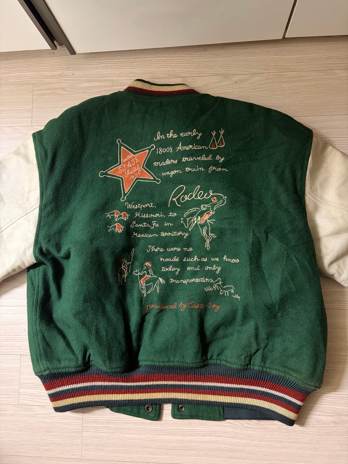 East Boy 빈티지 바시티 상품이미지4