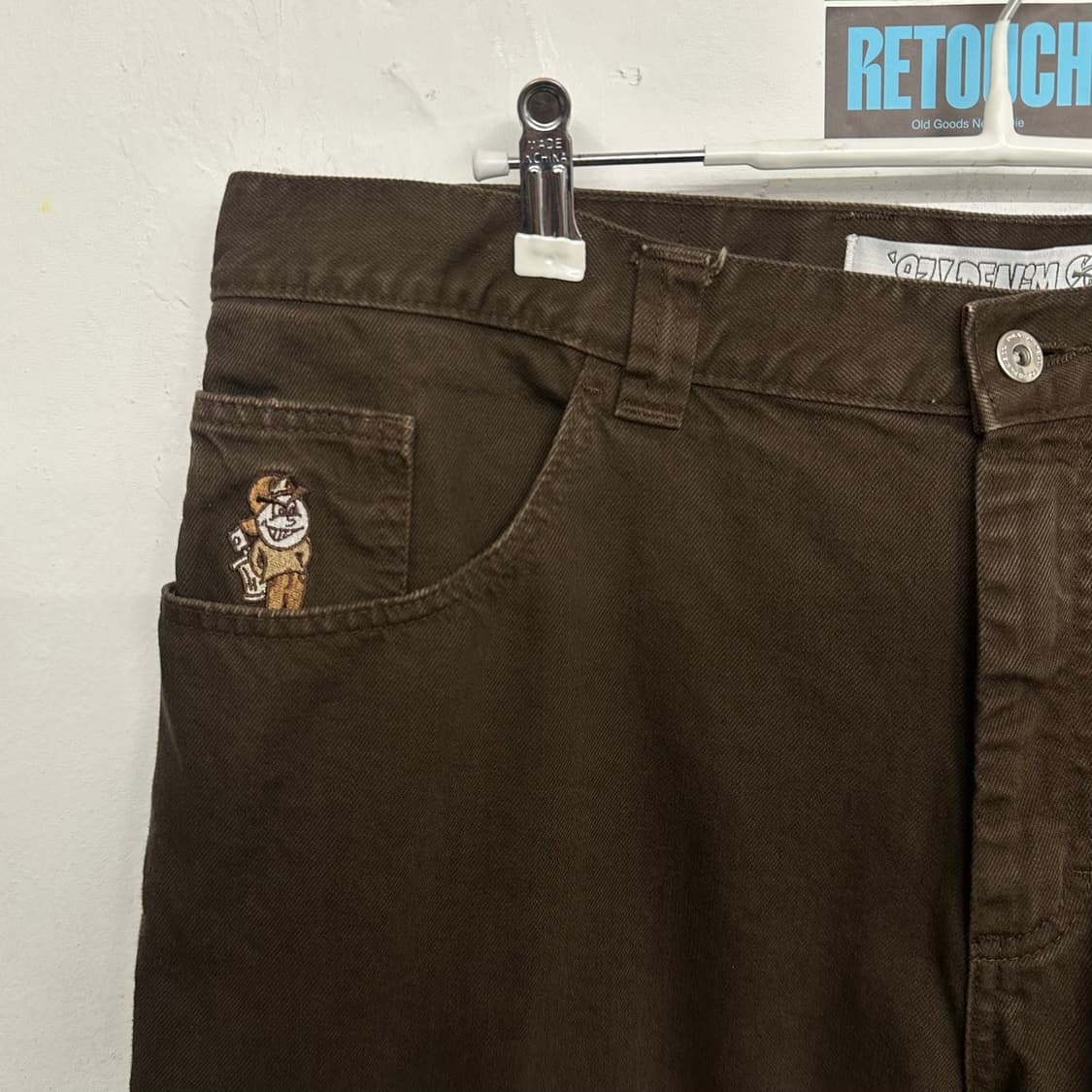 폴라스케이트 93데님 ‘다크브라운‘ 상품이미지2