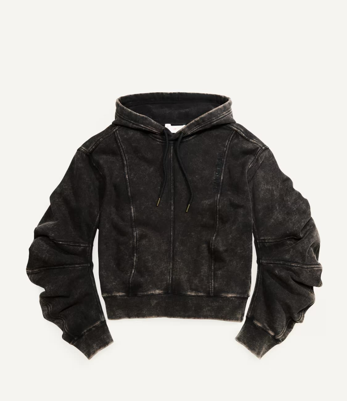 H&M 글렌마틴스 로고 후드티 다크브라운 상품이미지1