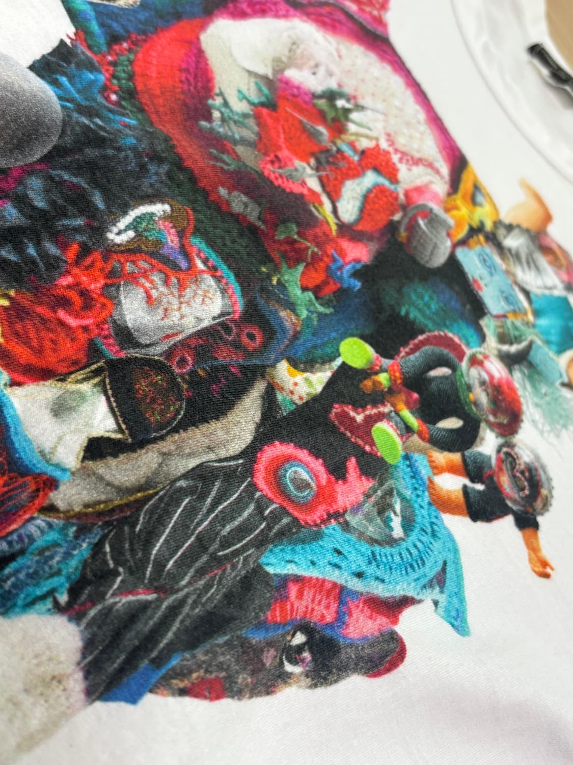 꼼데가르송 옴므 플러스 프린팅 티셔츠 L 상품이미지3