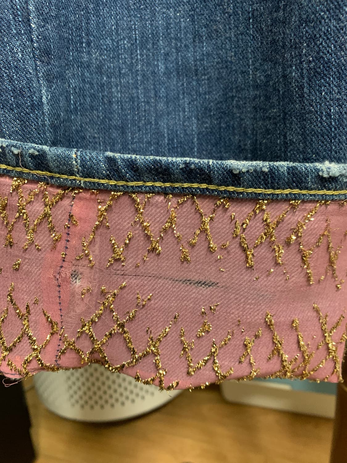 [0x30] 넘버나인 03년도 커트기 데님팬츠 상품이미지3