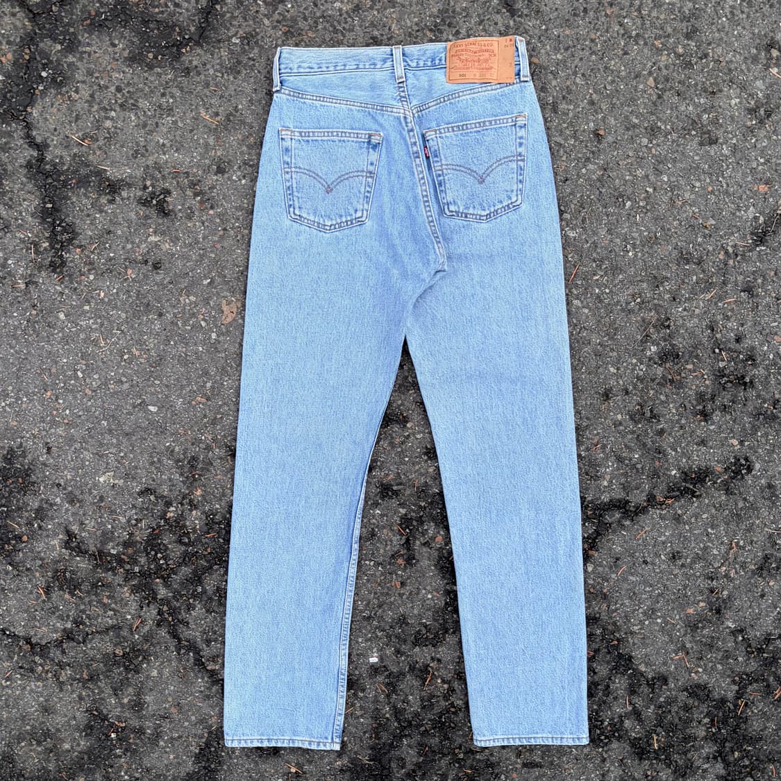 90s 리바이스 501 연청 데님 made in USA (30) 상품이미지4