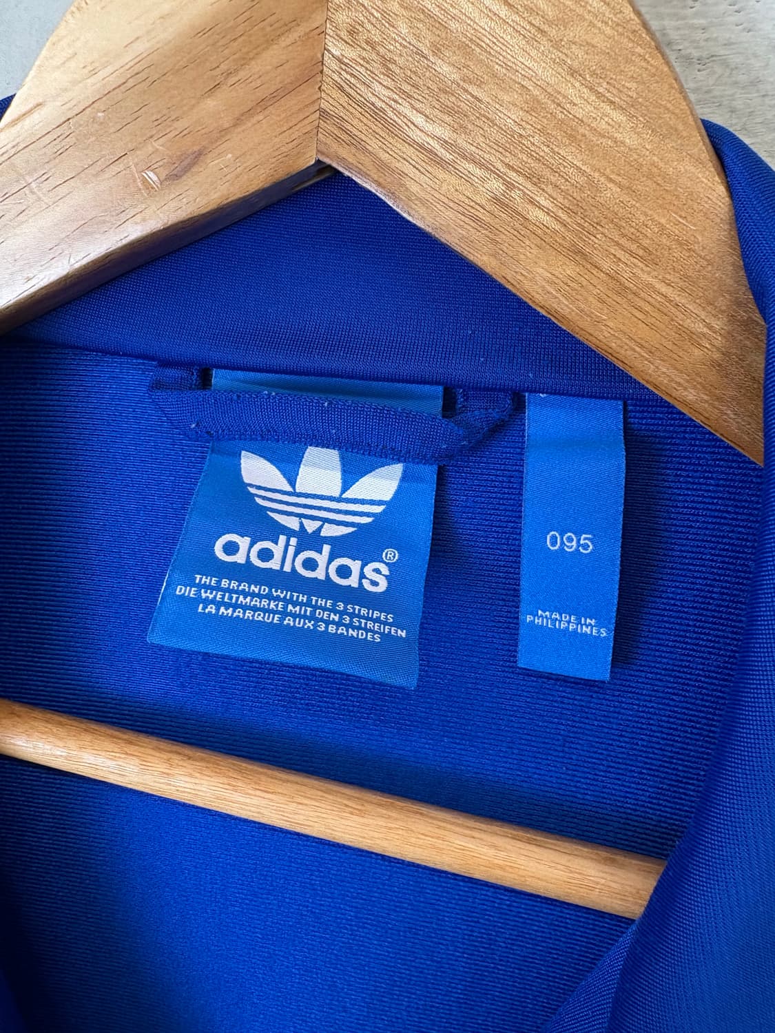 아디다스 구형 파이어버드 트랙탑 져지 블루 상품이미지6
