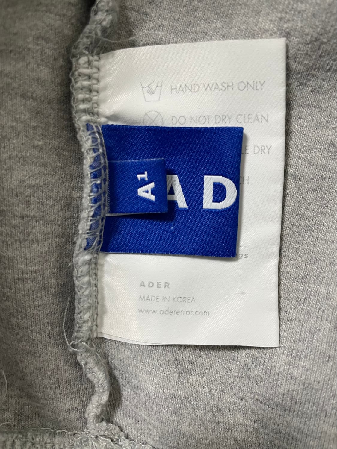 아더에러 6주년 테트리스 자수로고 후드 상품이미지8