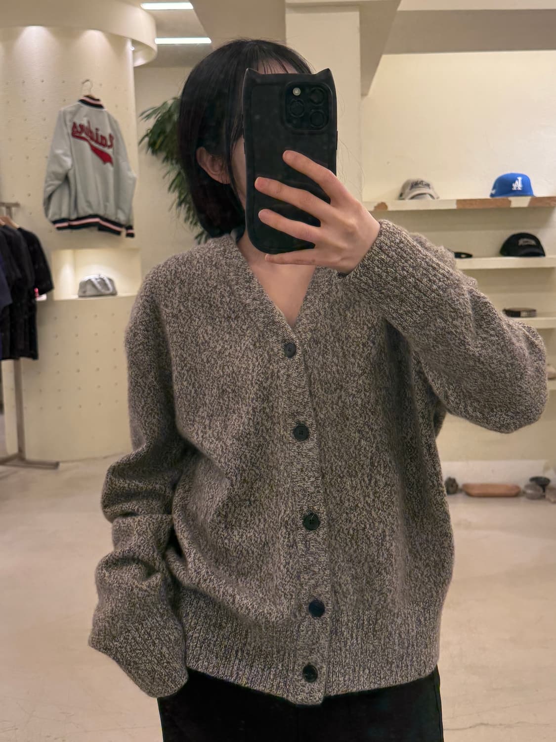 엘무드 보카시 울 가디건  U16 상품이미지1