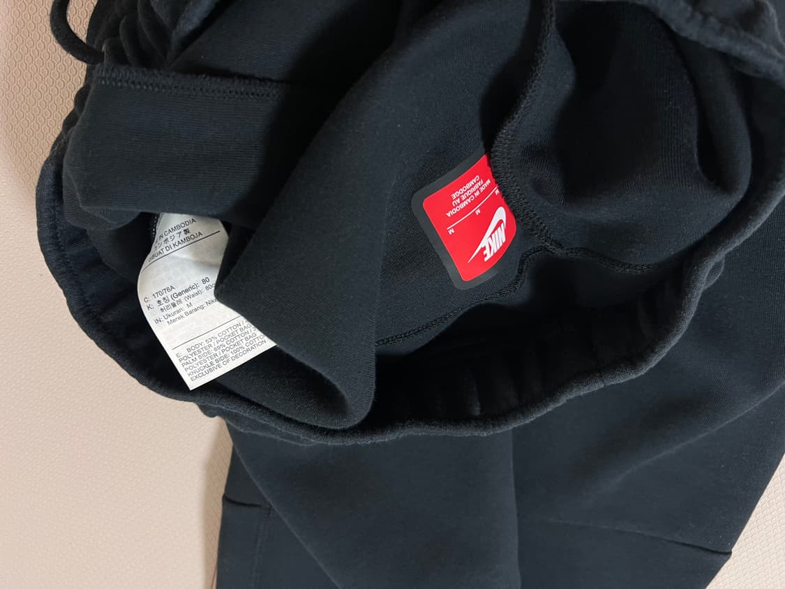 나이키 테크팩 바지 블랙 M 상품이미지6